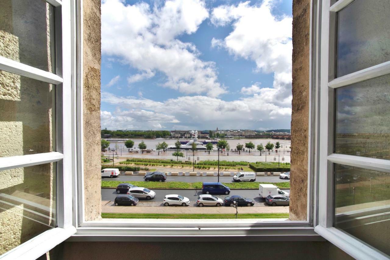 Le Port De La Lune - Vue Panoramique Sur Les Quais Bordeaux Exterior foto